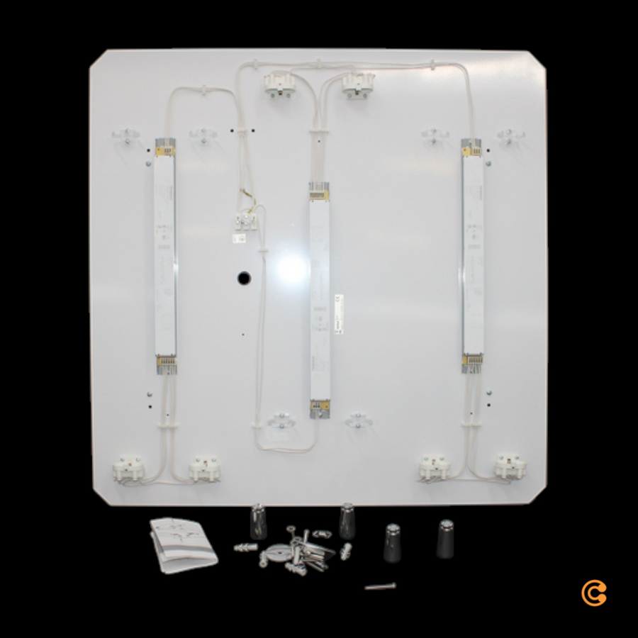 B.Lux Veroca 1 Led Deckenleuchte Deckenlampe Leuchte Lampe Ohne Lampenschirm B-Ware - 1