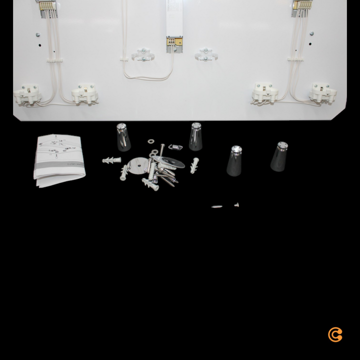 B.Lux Veroca 1 Led Deckenleuchte Deckenlampe Leuchte Lampe Ohne Lampenschirm B-Ware - 1