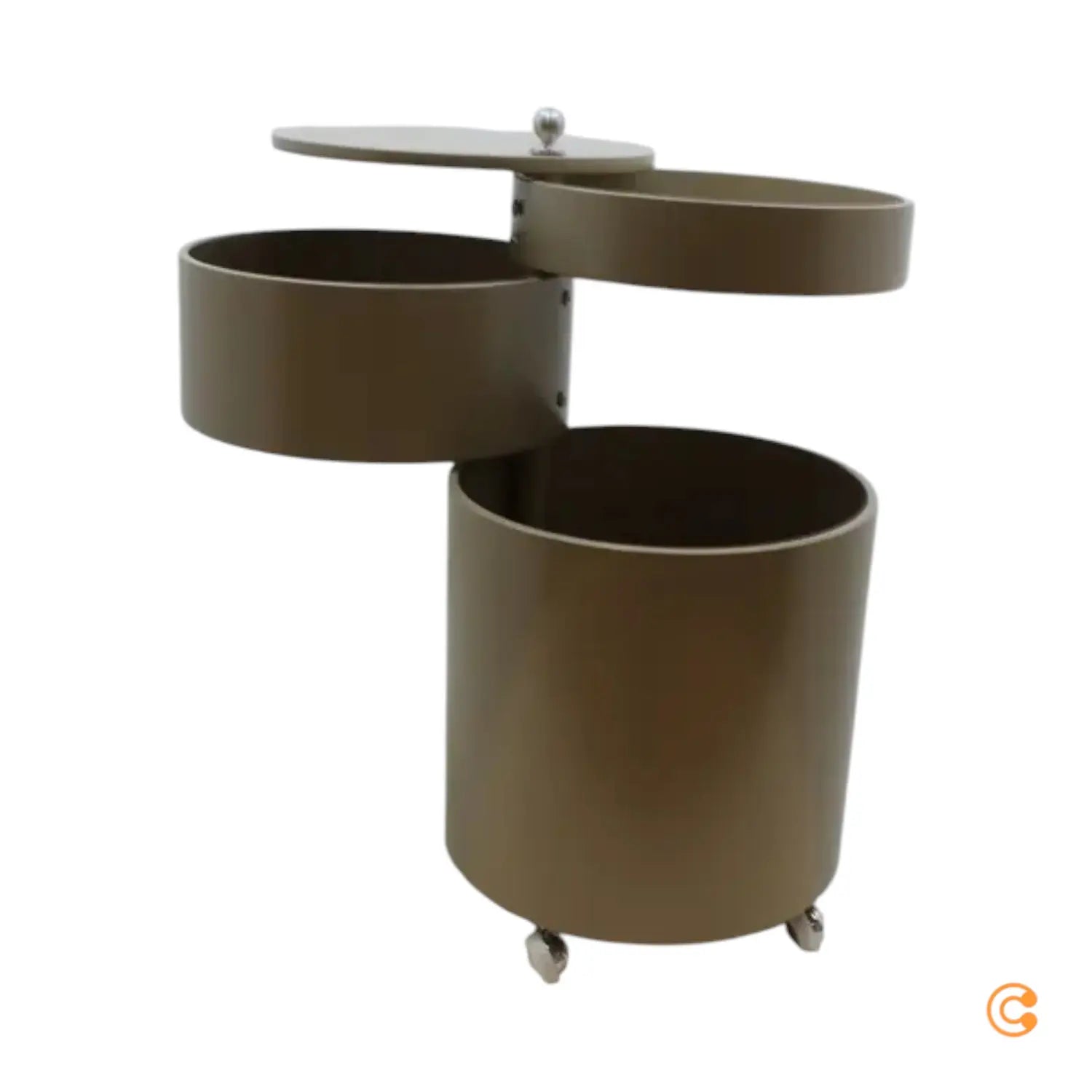 B-Ware Verpan Barboy Rollwagen Servierwagen Container Mit Rollen Khaki Siehe Text/Foto - 5702410512801
