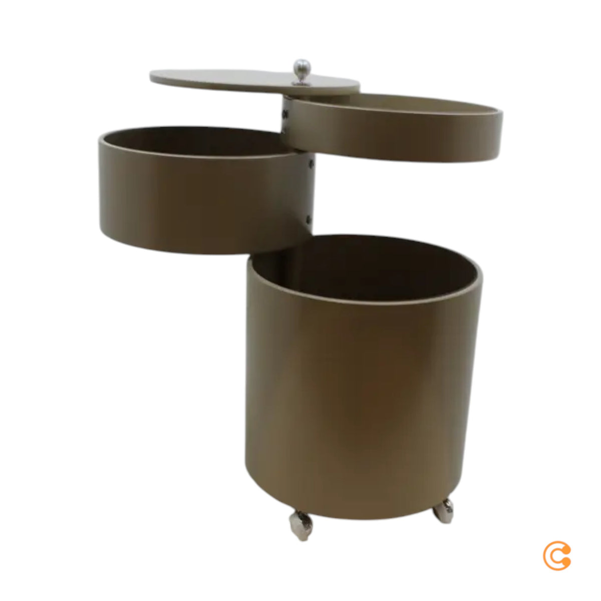Verpan Barboy Rollwagen Servierwagen Container mit Rollen khaki SIEHE TEXT/FOTO - 5702410512801