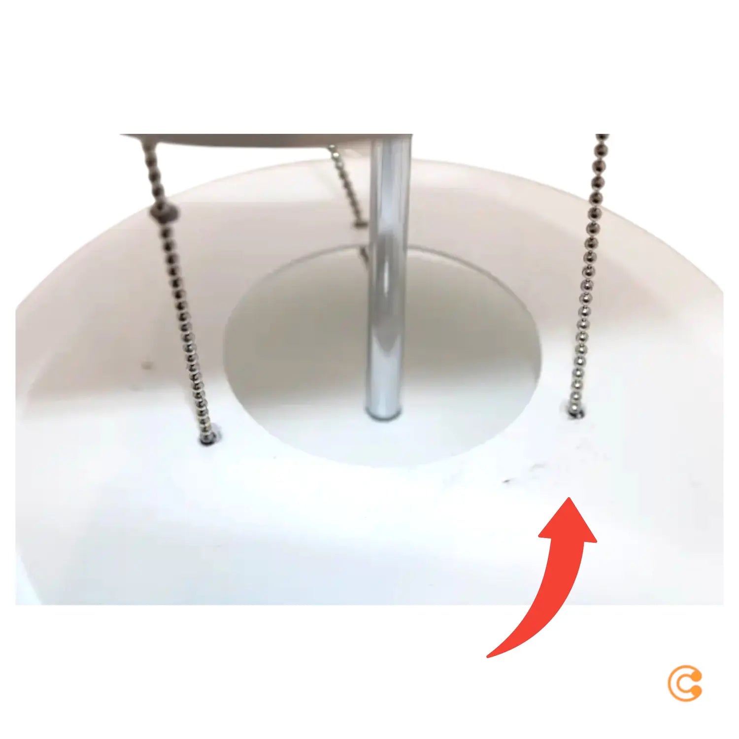 C-Ware Verpan Panto Hängeleuchte Pendelleuchte Lampe 40 Cm Wohnzimmer Siehe Text/Foto - 5702410975569