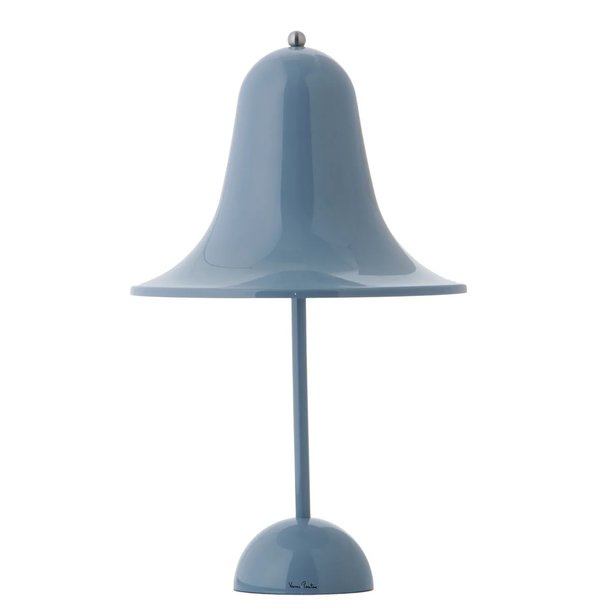 Verpan Pantop Portable Led Akkuleuchte Tischlampe Dusty Blue 30x18cm Siehe Text B-Ware - 5702410497627
