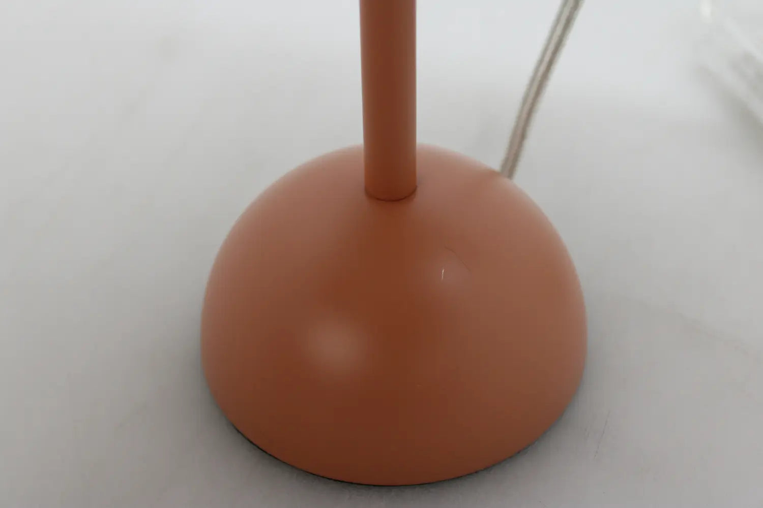 B-Ware Verpan Tischleuchte Lampe Pantop Terracotta Matt Metall Verner Panton Design Led