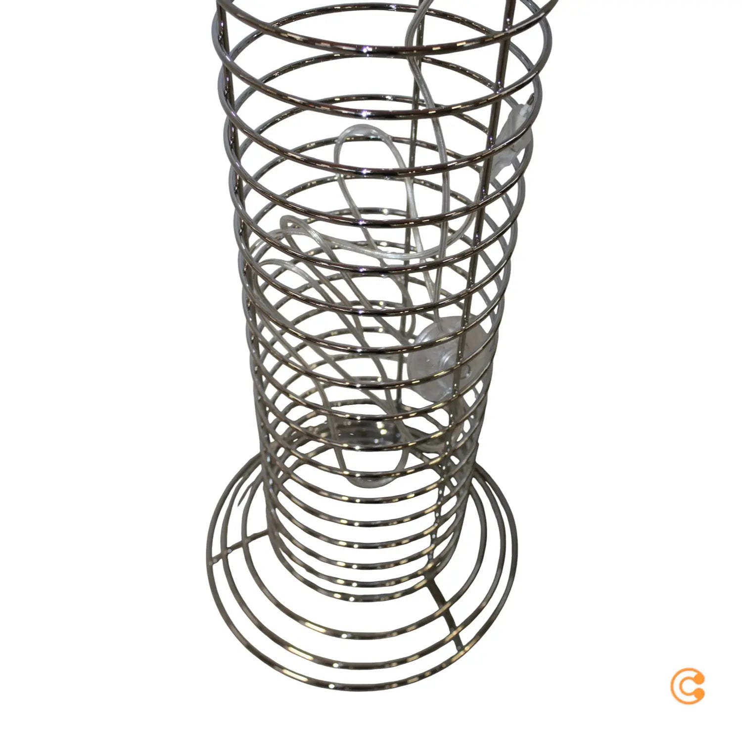 B-Ware Verpan Stehleuchte Standlampe Wire Leuchte Orange Kunststoff Stahl Chrom E27 Led - 5702410530959