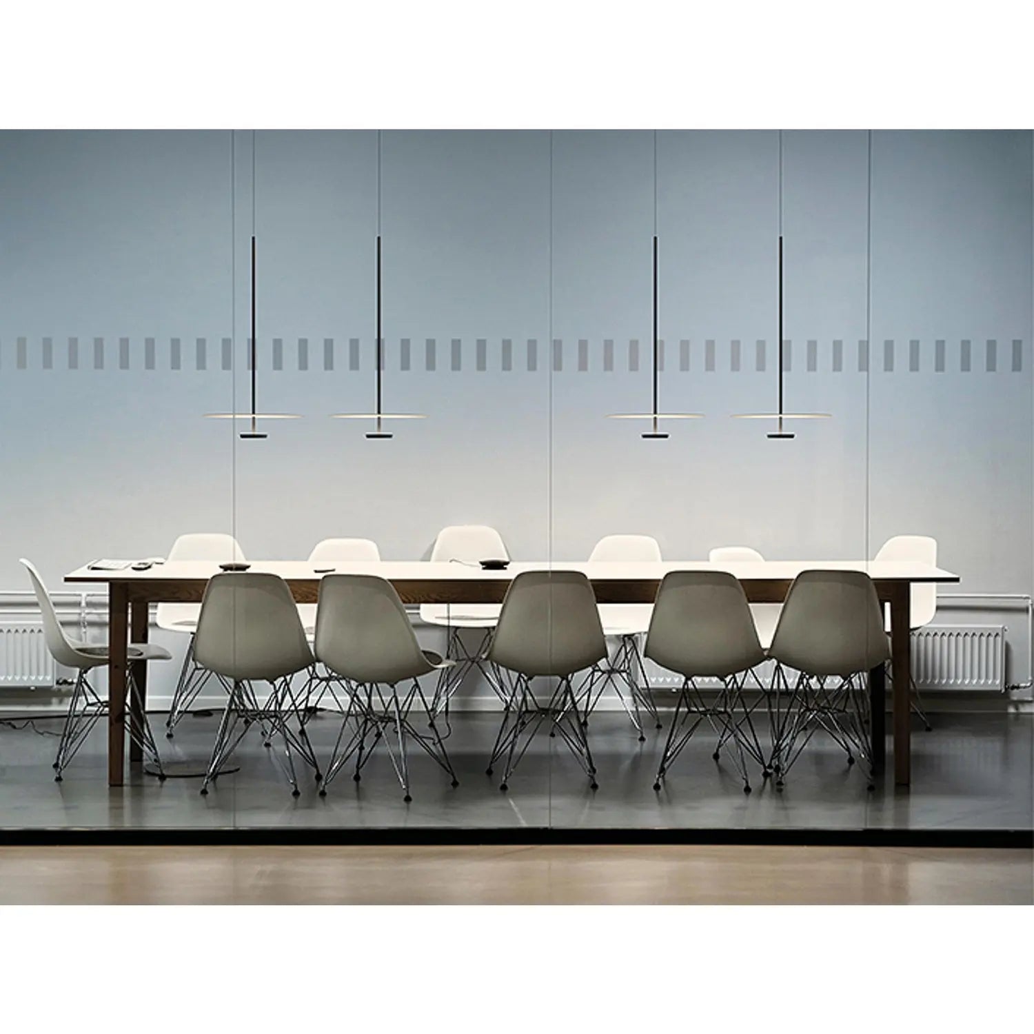 B-Ware Vibia Flat 5940 Pendelleuchte Creme Led Hängeleuchte Lampe Leuchte Deckenlampe - 1