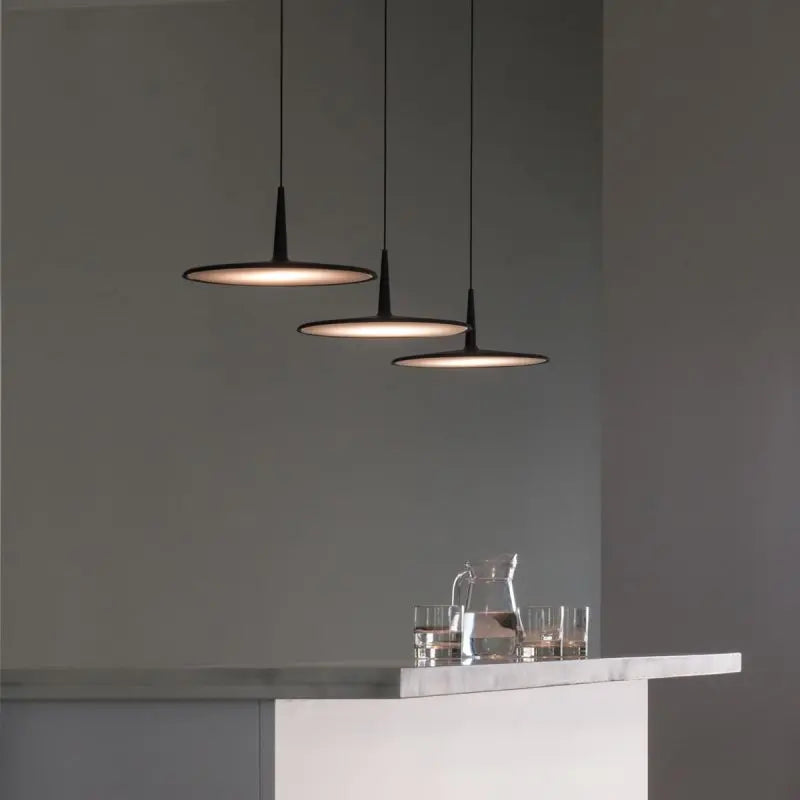 B-Ware Vibia Pendelleuchte Hängelampe Led Esszimmer Schwarz 30cm Dimmbar Lampe Leuchte - 244588