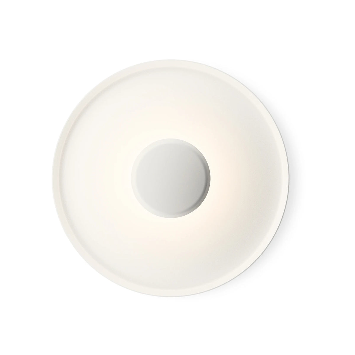 Vibia LED-Wandleuchte Top Wandlampe weiß Aluminium Stahl Ø40cm Beleuchtung Lampe - 9515354