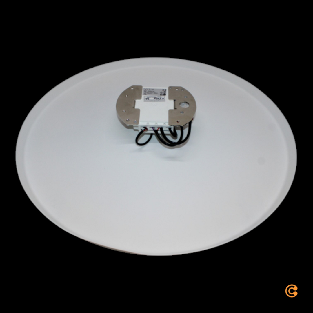 Vibia Top Led Wandleuchte Deckenlampe Wohnzimmerlampe Lampe 26,4 W ø 60 Cm Weiß C-Ware - 9515358