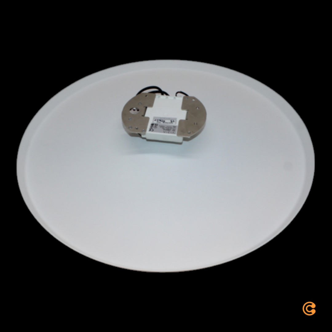 Vibia Top Led Wandleuchte Deckenlampe Wohnzimmerlampe Lampe 26,4 W ø 60 Cm Weiß C-Ware - 9515358