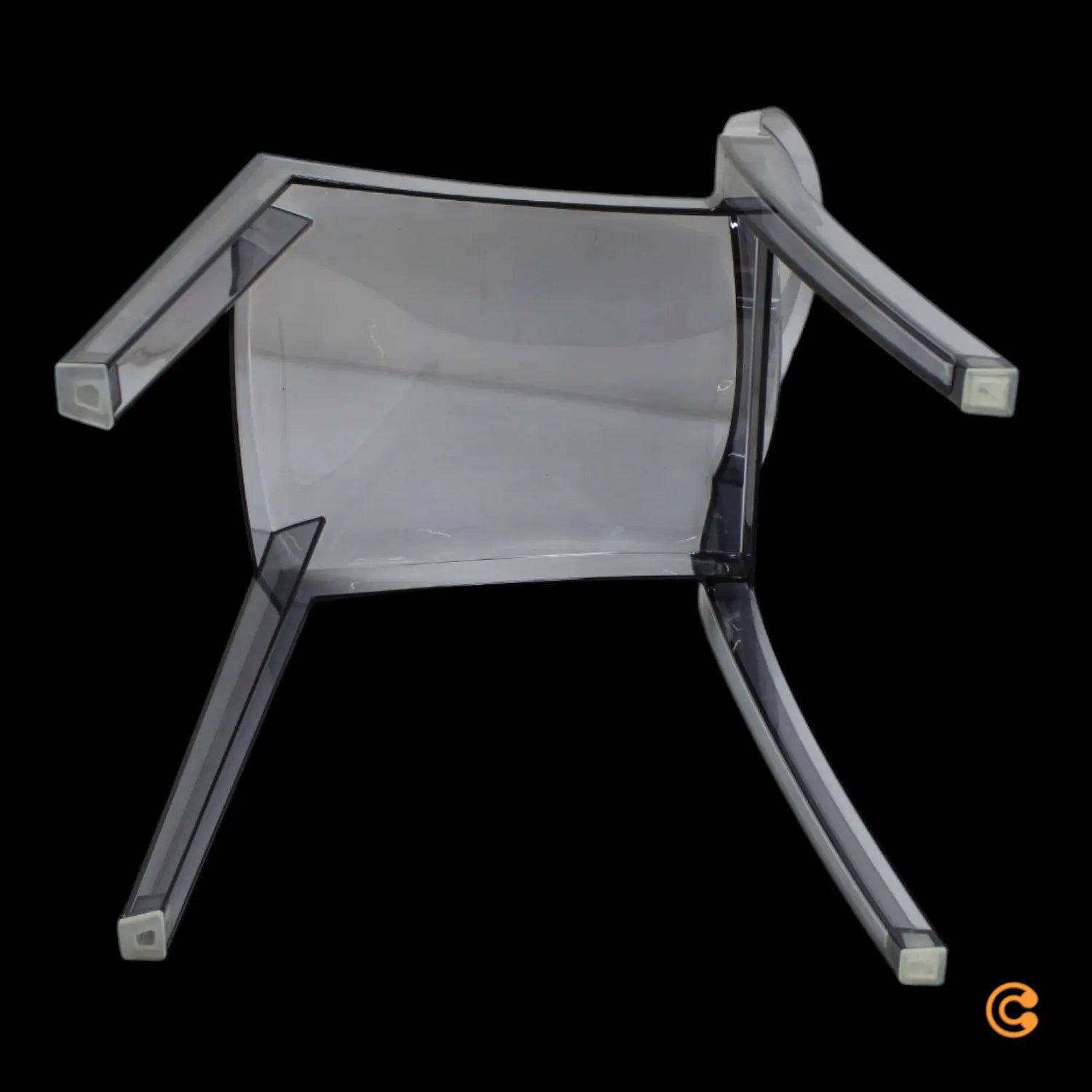 B-Ware Kartell Victoria Stuhl Designerstuhl Lehnstuhl Küchenstuhl Esszimmer Transparent
