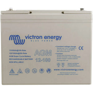 B-Ware Victron Energy Bleiakku Batterie Akku Agm 12 V 100 Ah Super Cycle Hauptakku