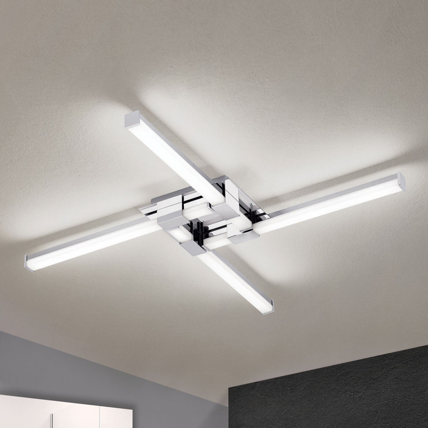 B-Ware Orion Vierflammige Led Bad Deckenlampe Deckenlampe Lampe Leuchte Argo Ip44 24 W - 9003090256990