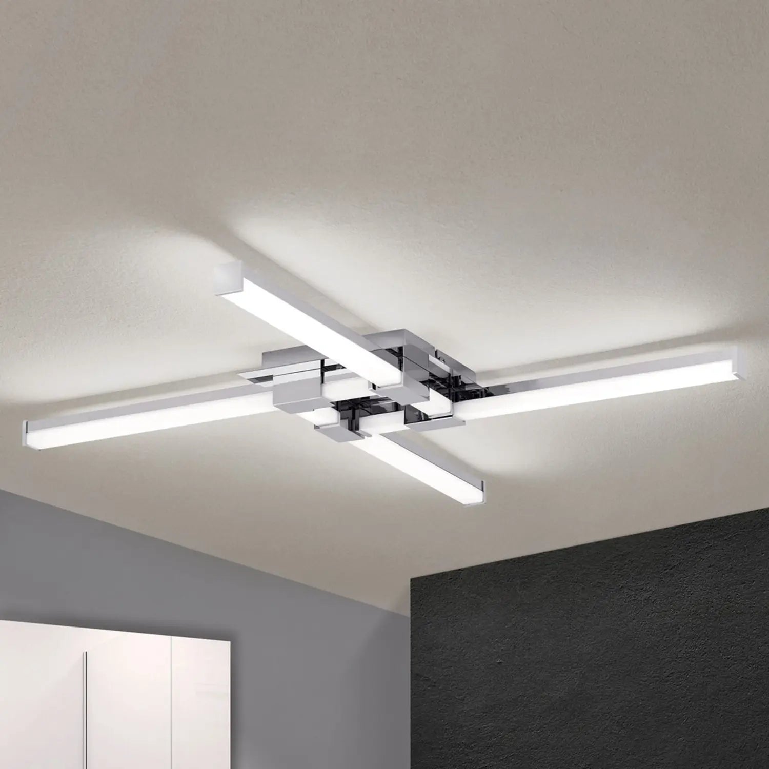 B-Ware Orion Vierflammige Led Bad Deckenlampe Deckenlampe Lampe Leuchte Argo Ip44 24 W - 9003090256990