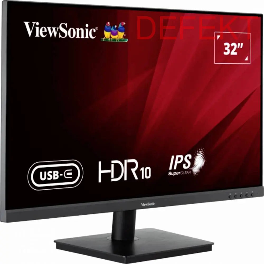 D-Ware Viewsonic Monitor Led Uhd 32 Zoll 4 K Hdmi Display Port 16:9 4ms 60hz Defektware - 766907027174