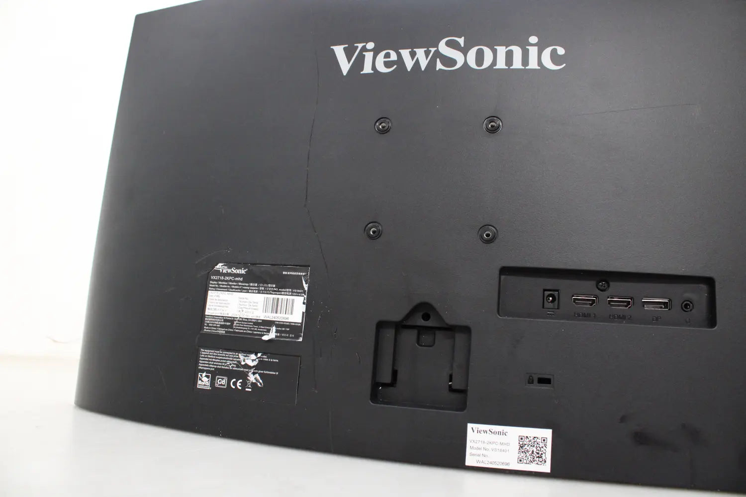 D-Ware Viewsonic Vx2718 2 Kpc Mhd Led Monitor Bildschirm 27" 2560 X 1440 Defektware - 766907009637
