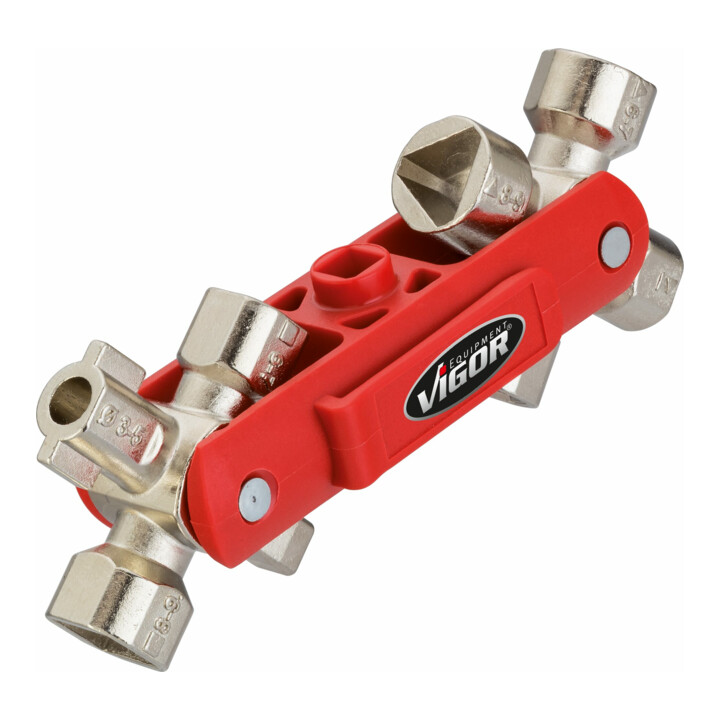 Vigor Sub Maker Quadro 10 In 1 V4241 Schaltschrankschlüssel Schrankschlüssel     B-Ware - 4047728042413