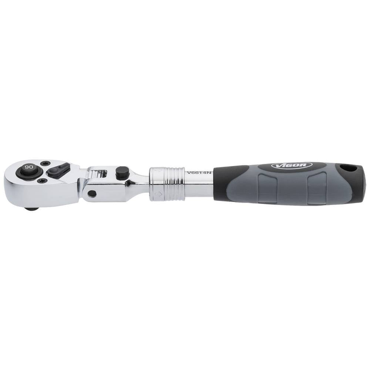 Vigor V6614 N Umschaltknarre 1/4" 6.3 Mm Werkzeug Handwerkzeug Steckschlüssel B-Ware - 4047728080354