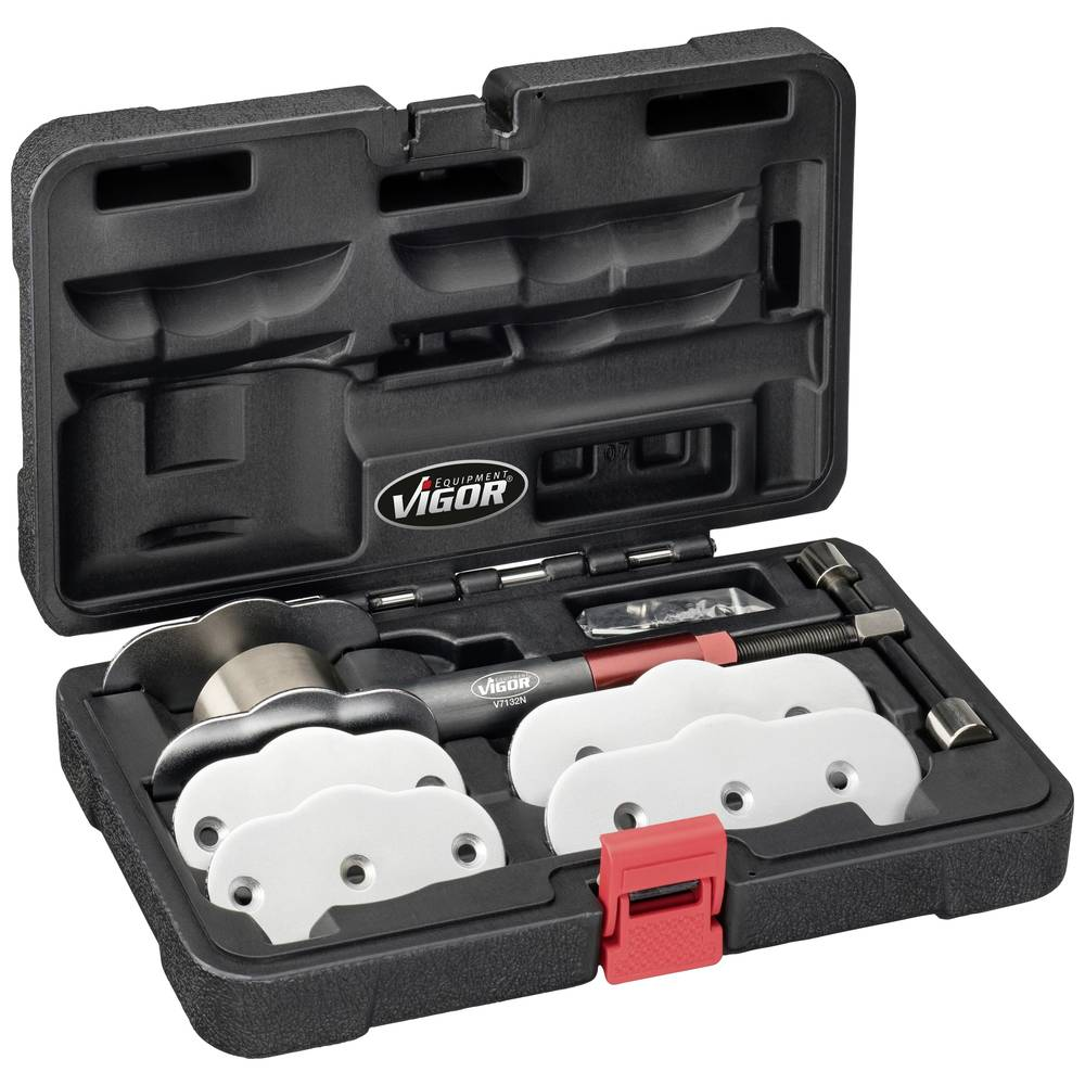 Vigor V7132 N Bremskolben Rückstellwerkzeug Set Bremse Hydraulisch 8tlg Werkzeug B-Ware