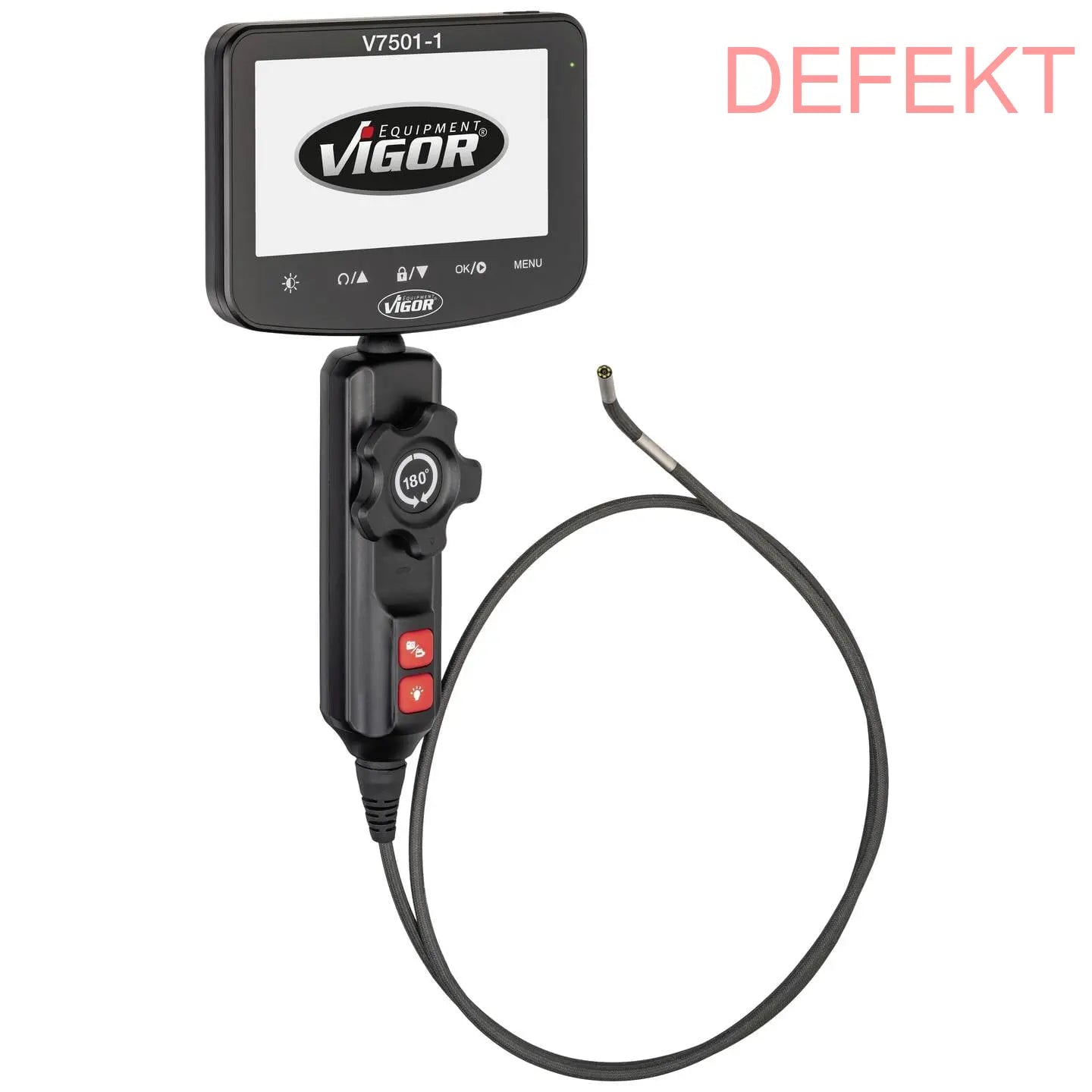 D-Ware Vigor Videoendoskop Endoskop V7501/2 Inspektionskamera Analyse Usb Defektware - 4047728080255