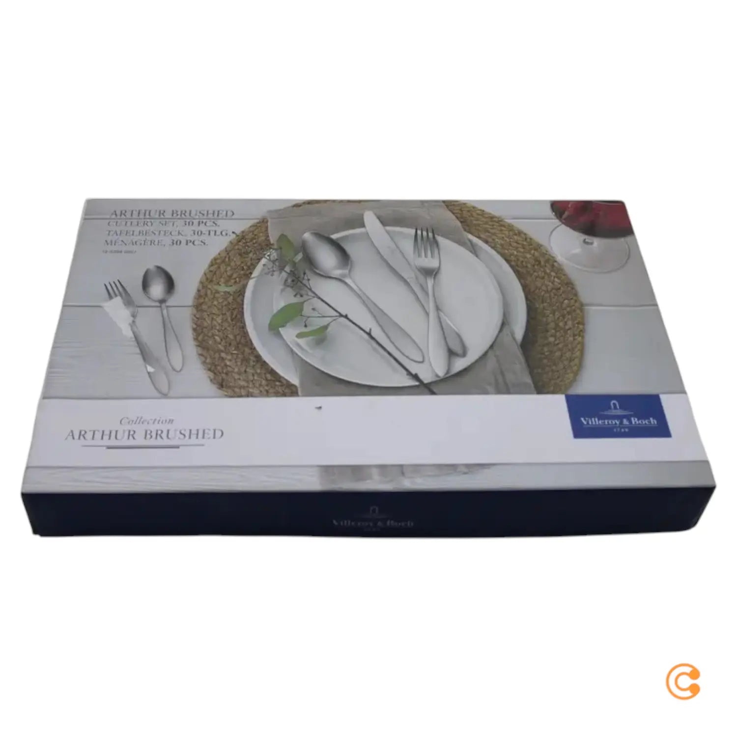 B-Ware Villeroy & Boch Arthur Besteck Garnitur 30er Set Edelstahl Siehe Text/Foto - 4003686326255
