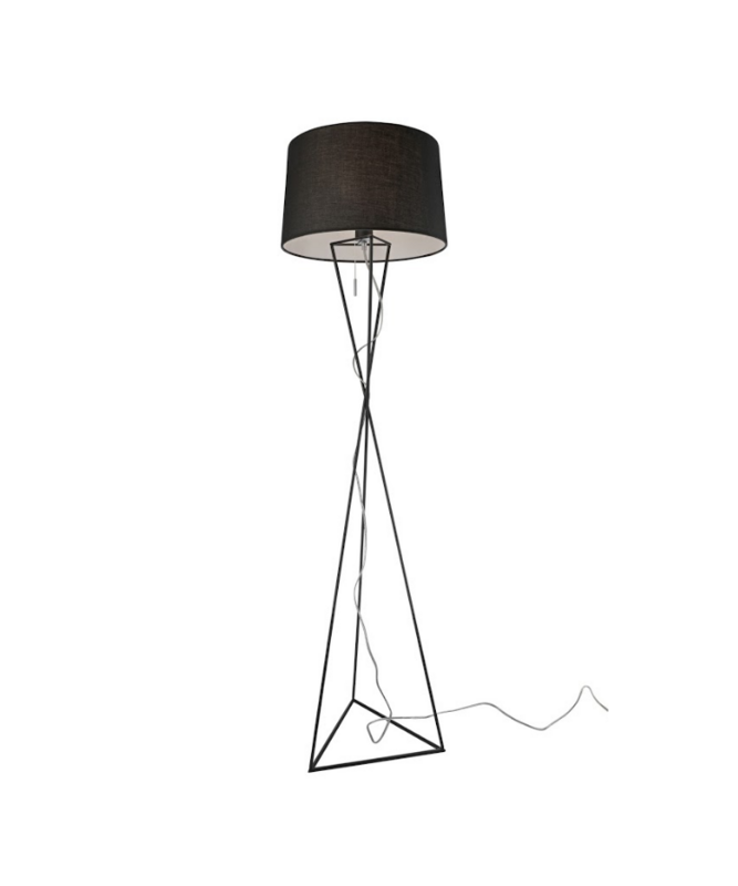 B-Ware Villeroy & Boch New York Stehleuchte Lamp Leuchte Schwarz Wohnzimmer Beleuchtung - 4029599081388