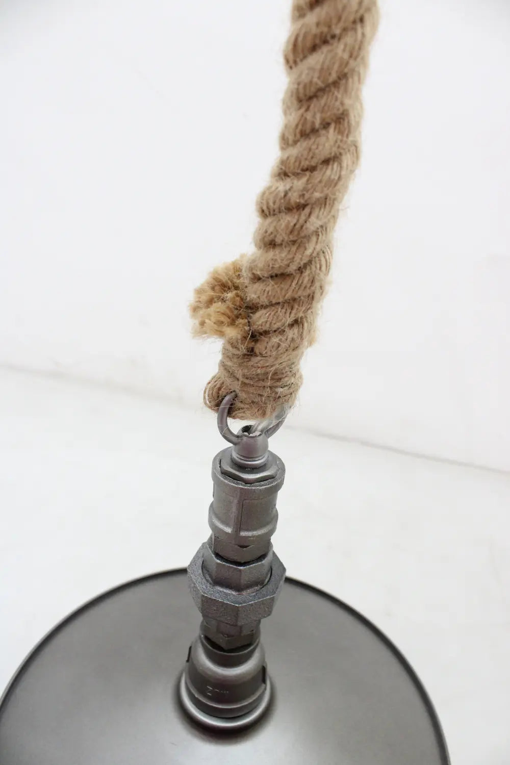 B-Ware Hängeleuchte Pendellampe Vintage Zaida Käfigschirm Grau Metall Siehe Text/Foto - 4251096550887