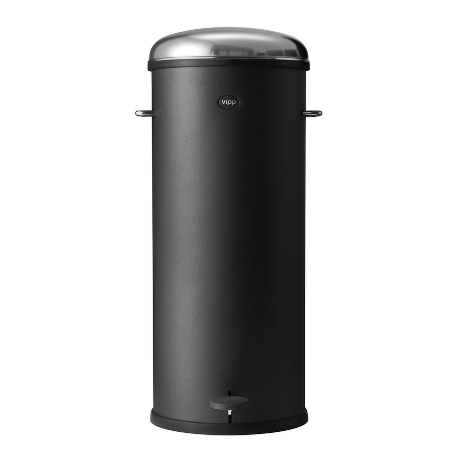 Vipp 17 Treteimer Mülleimer Abfalleimer Küche Edelstahl 30 Liter Siehe Text/Foto B-Ware - 5705953204882