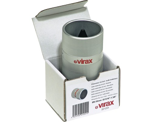 Virax Entgrater Werkzeug Rohrentgrater Alu Innen /Außen Mehrere Materialien 35mm B-Ware - 3521742212515