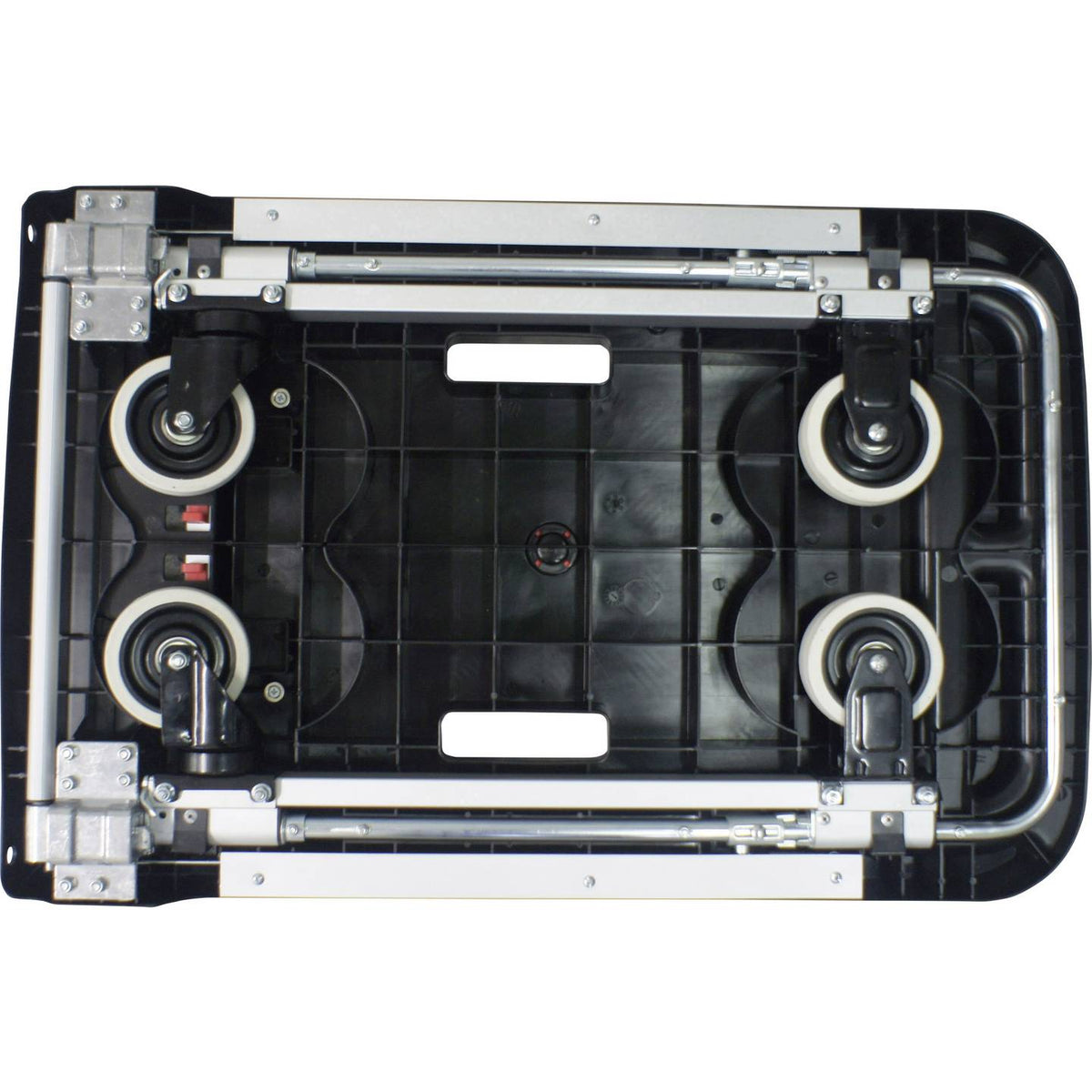 VISO Plattformwagen RMP 900 Transportwagen Alu Schwarz Klappbar 200kg 80x52x87cm - 3321360026316