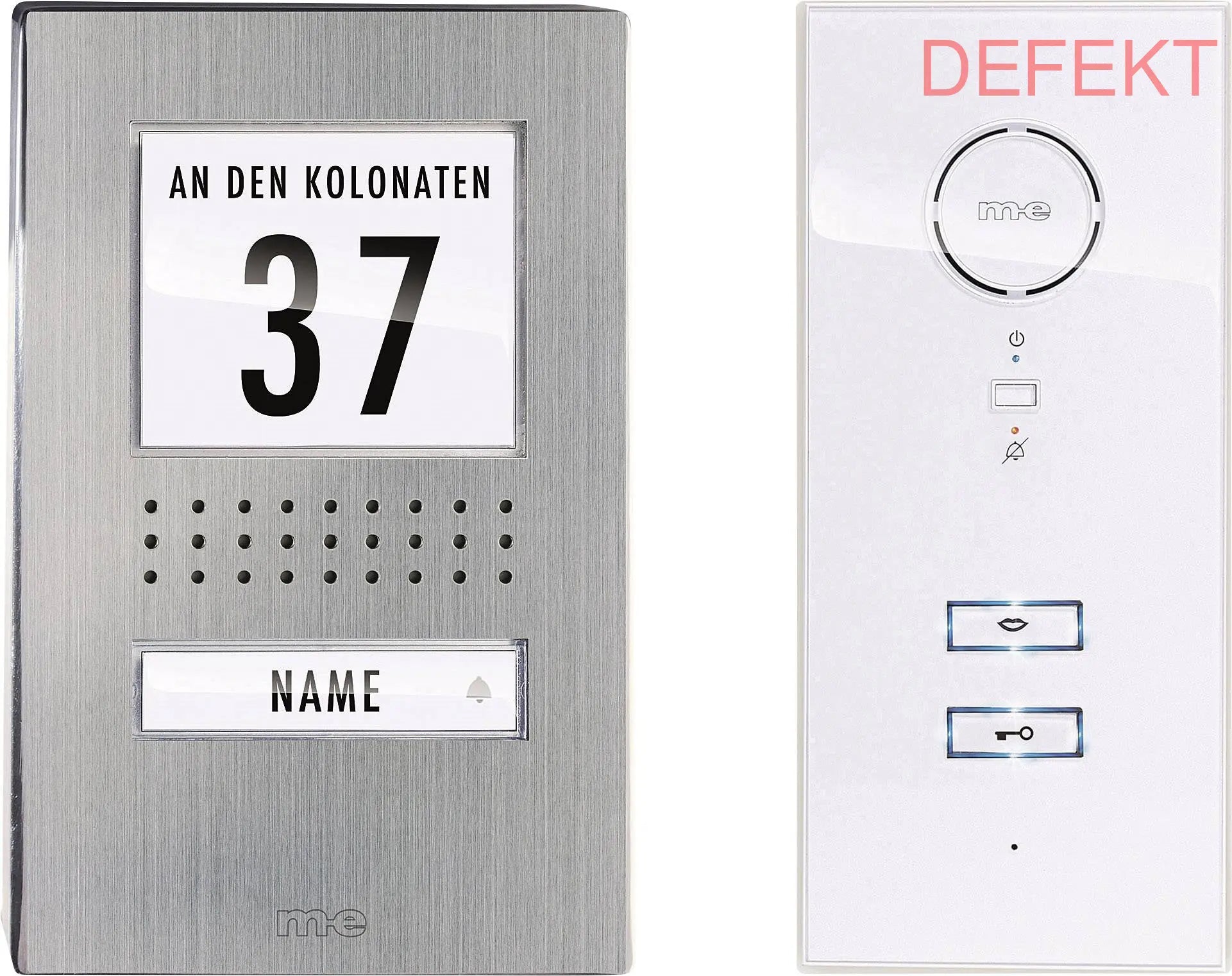 D-Ware M E Modern Electronics Vistadoor 111 Ww Türsprechanlage Kabel Defektware - 4250109171644