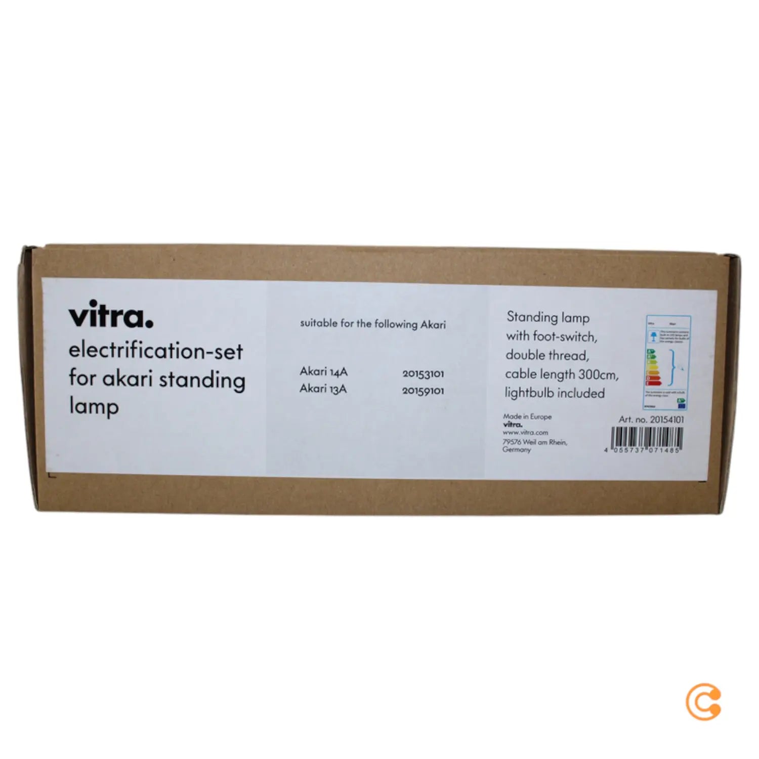 B-Ware Vitra Akari 13 A Stehleuchte Lampe Licht Weiß Raum Beleuchtung Siehe Text/Foto - 4055737071485