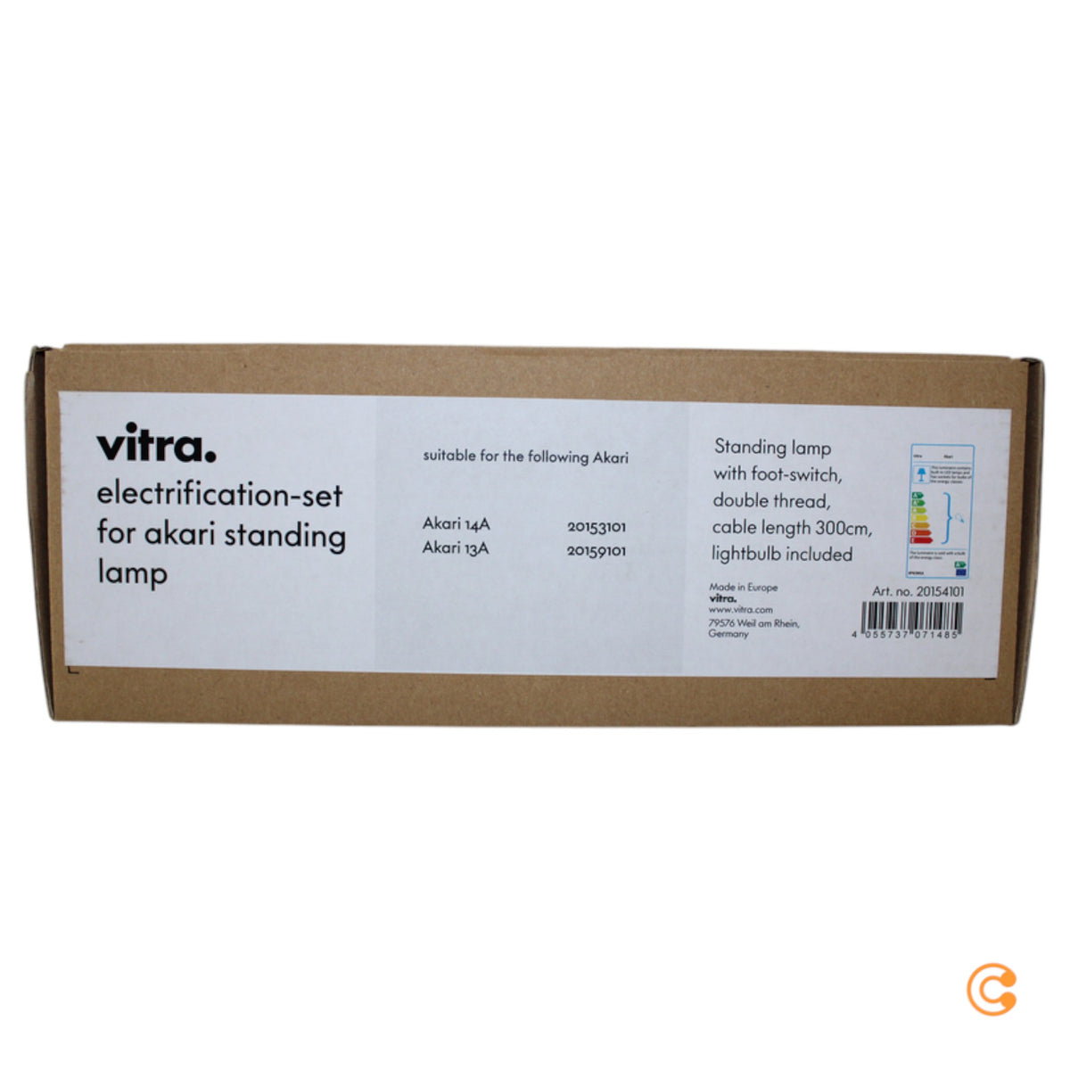 Vitra Akari 13A Stehleuchte Lampe Licht Weiß Raum Beleuchtung SIEHE TEXT/FOTO - 4055737071485