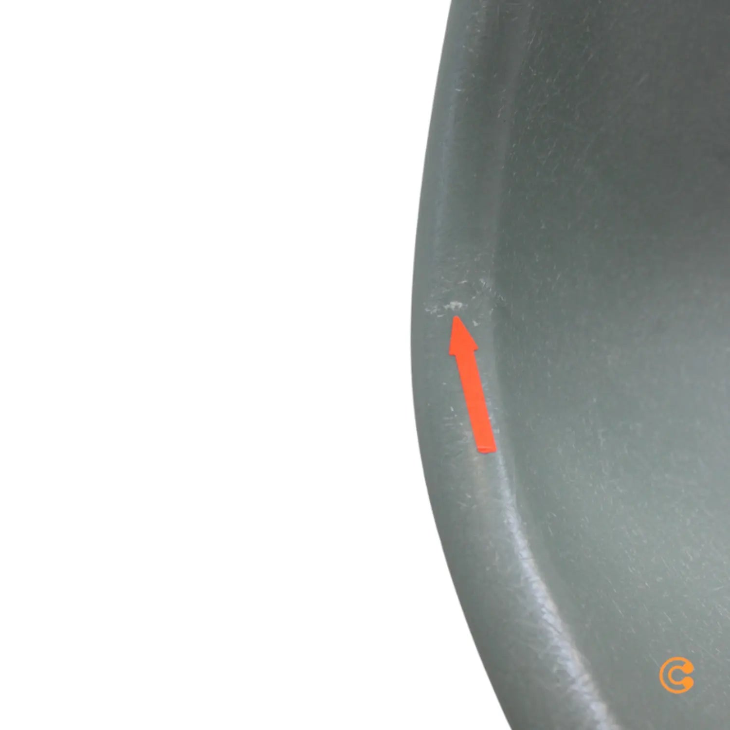 B-Ware Vitra Stuhl Sitzmöbel Eames Dsr Fiberglass Graugrün Verchromt Siehe Text/Foto - 4055737063893