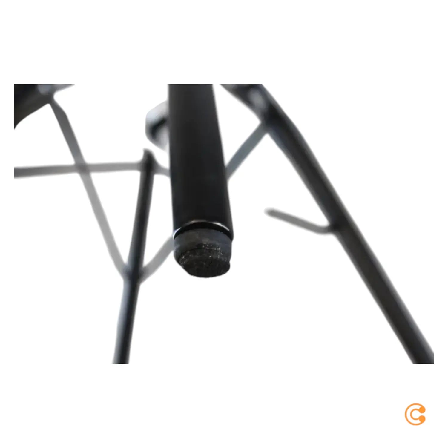 B-Ware Vitra Stuhl Armchair Eames Kunststoff Weiß Ahorn Schwarz Siehe Text/Foto - 4055737018732