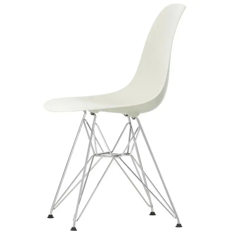 B-Ware Vitra Stuhl Eames Plastic Side Chair Chrom Kieselstein Grauweiß Siehe Text/Foto - 4055737189913