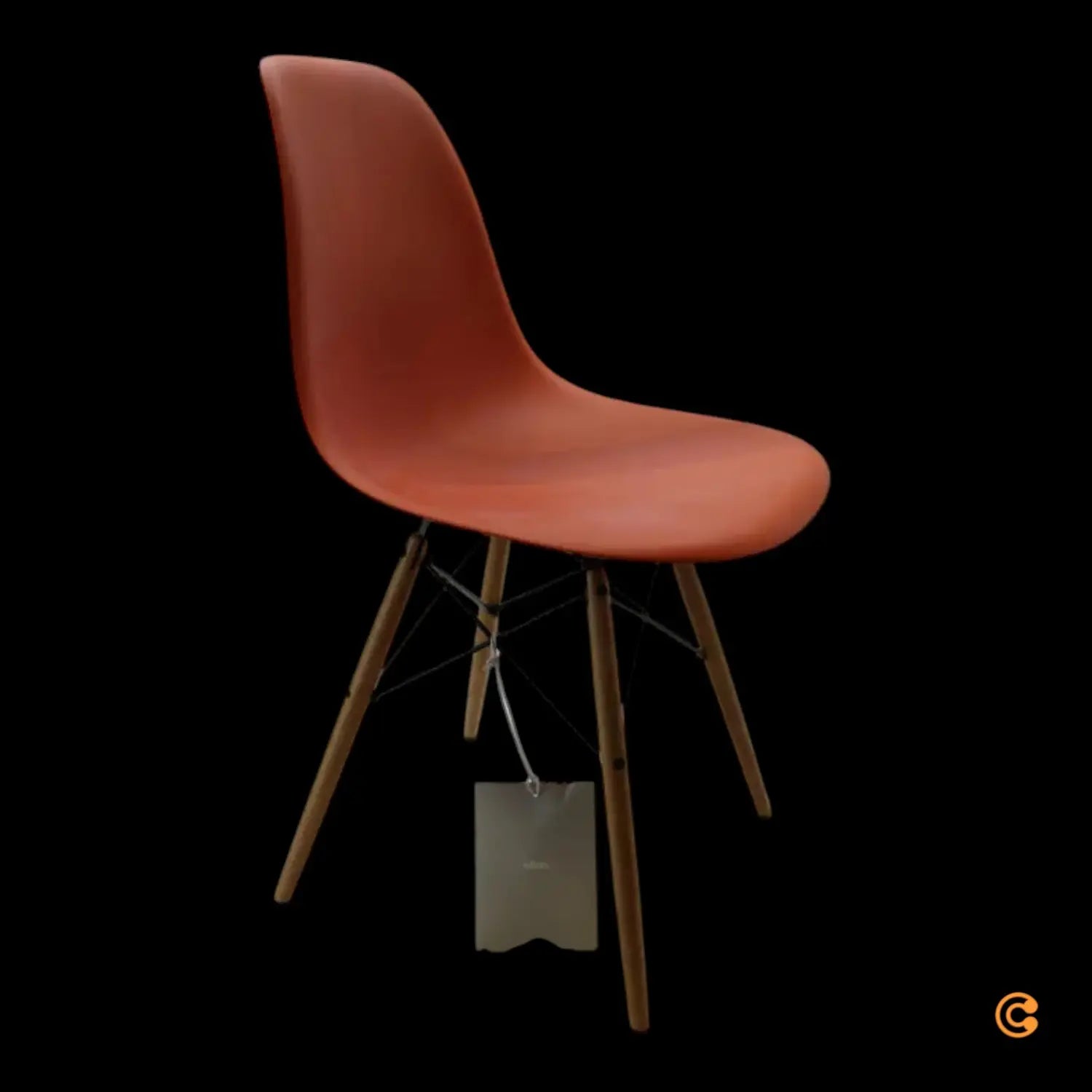 B-Ware Vitra Eames Re Dsw Plastic Side Chair Stuhl Blau Klassiker Siehe Text/Foto - 4055737195761