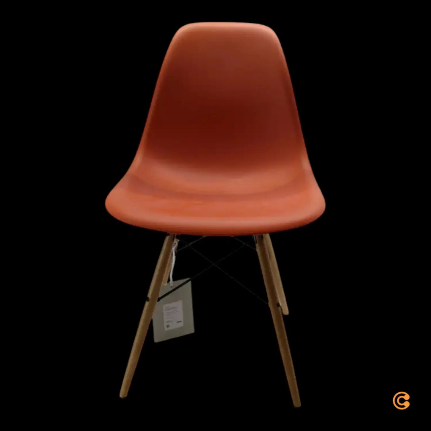 B-Ware Vitra Eames Re Dsw Plastic Side Chair Stuhl Blau Klassiker Siehe Text/Foto - 4055737195761