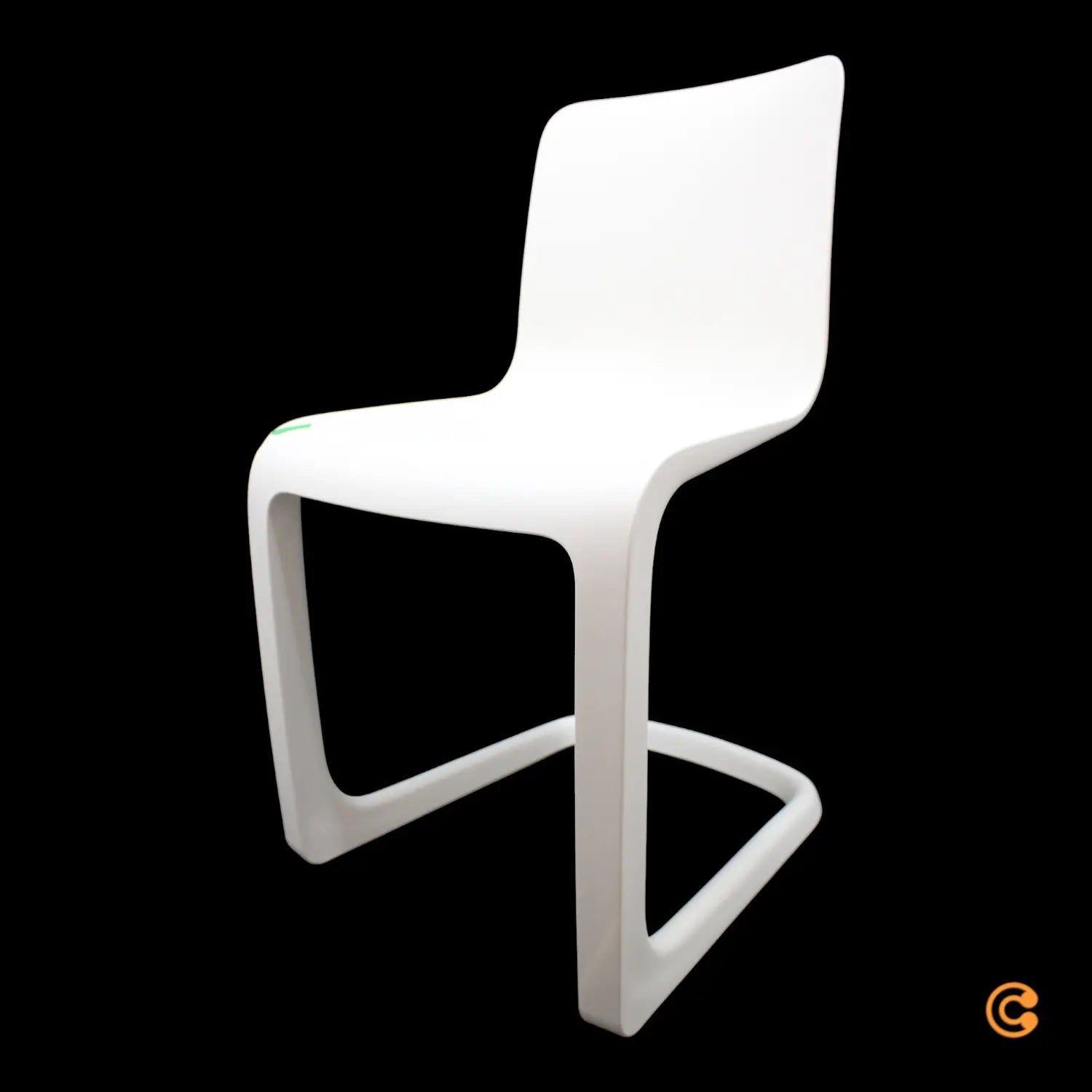 B-Ware Vitra Evo C Stuhl Esszimmerstuhl Küchenstuhl Freischwinger Siehe Text/Foto - 4055737096167