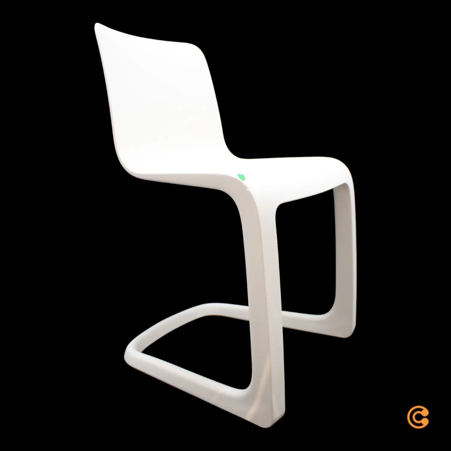 B-Ware Vitra Evo C Stuhl Esszimmerstuhl Küchenstuhl Freischwinger Siehe Text/Foto - 4055737096167