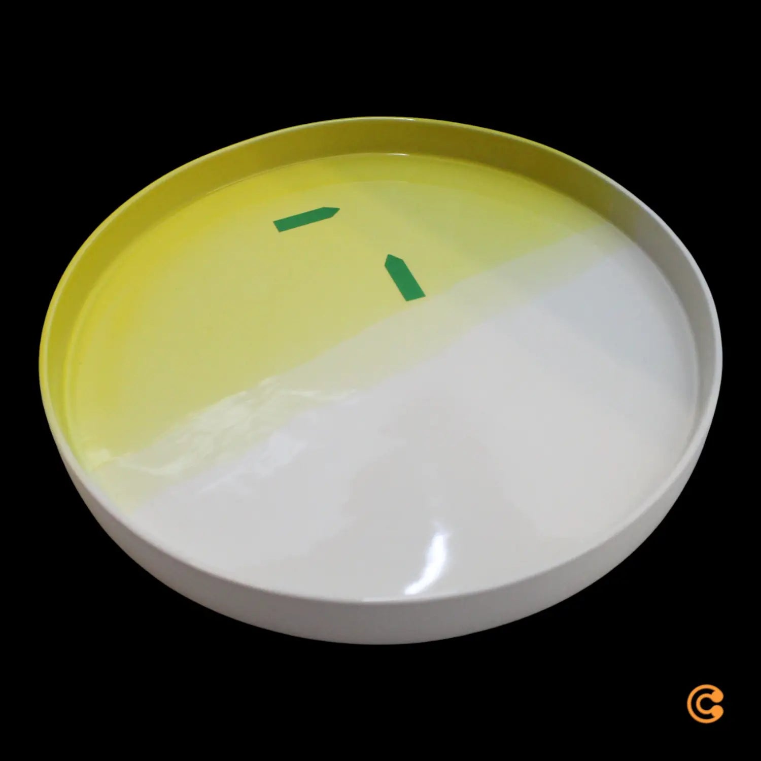 B-Ware Vitra Herringbone Tray Keramik Tablett Tablett ø 35,5 Cm Siehe Text/Foto - 4055737070297