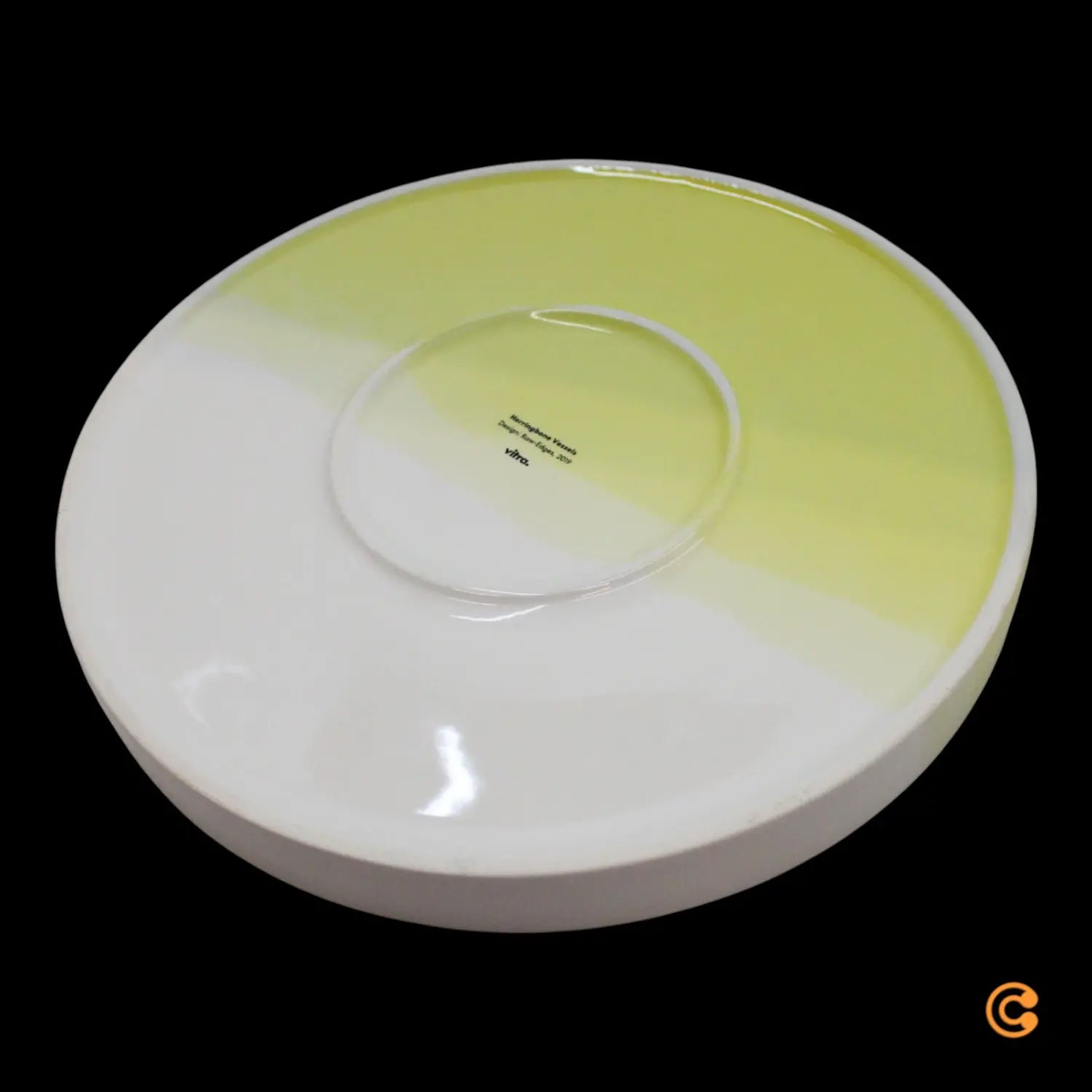 B-Ware Vitra Herringbone Tray Keramik Tablett Tablett ø 35,5 Cm Siehe Text/Foto - 4055737070297