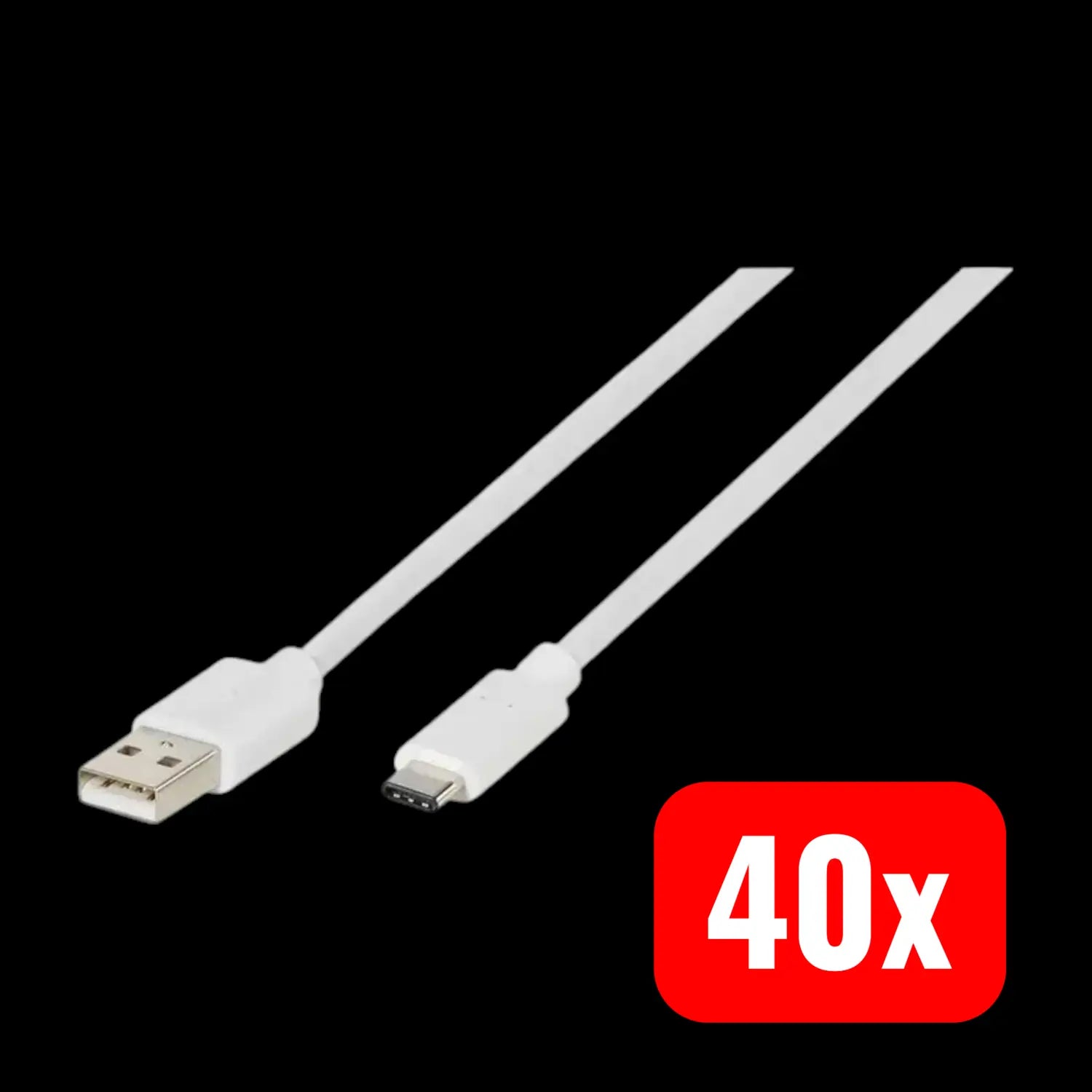 B-Ware Vivanco Usb Kabel Anschlusskabel Usb Datenkabel Usb C Usb A Weiß 0,15 M 40 Stück - 4008928624786