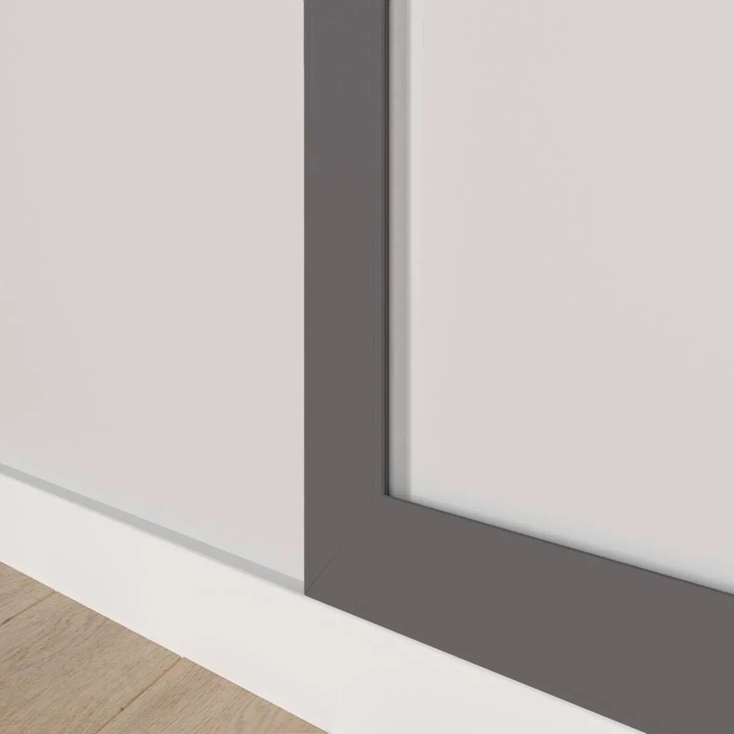 B-Ware Vogels Kabelkanal Kabelabdeckung Schwarz Kabelmanagement Verkleidung 2 Stück - 8712285350429