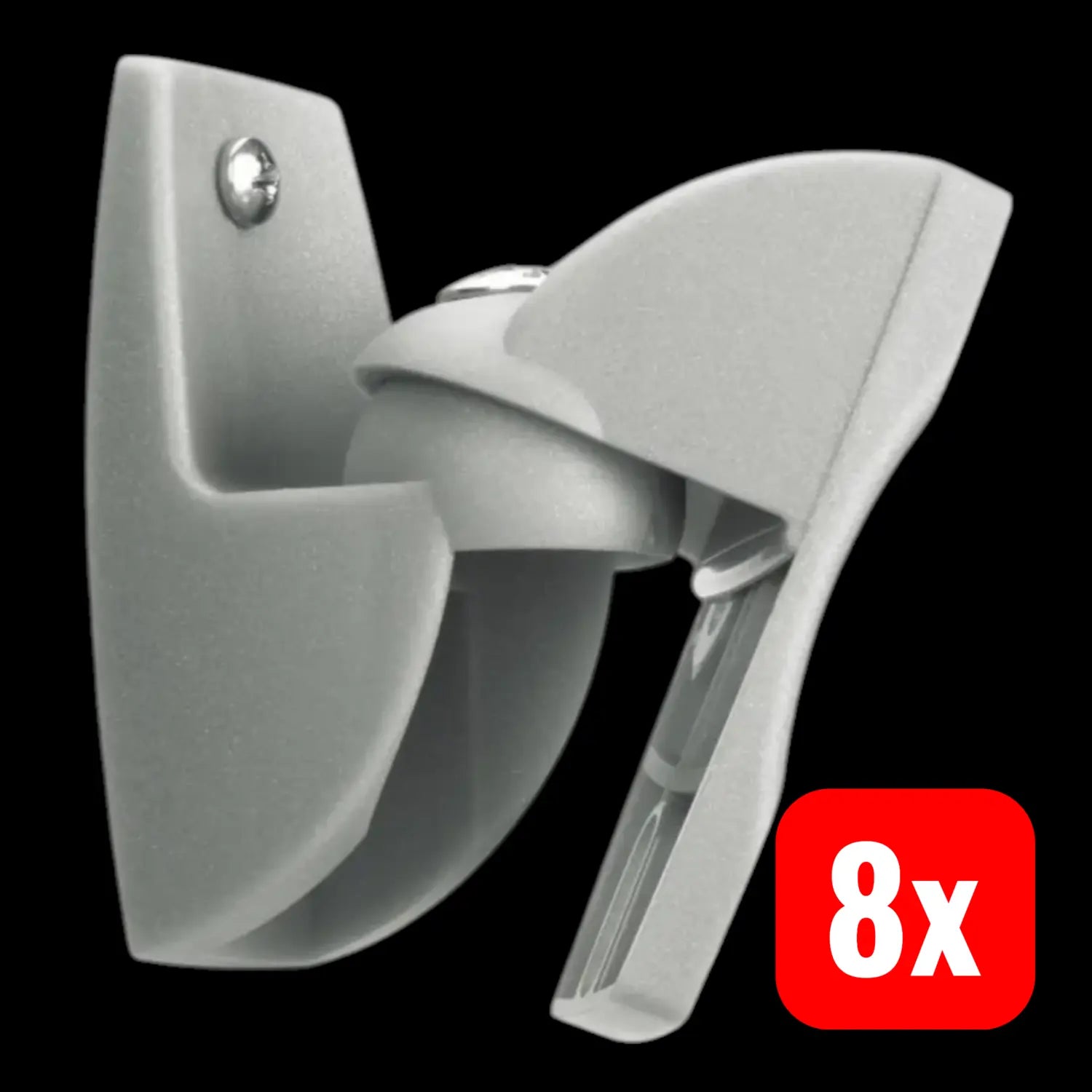 B-Ware Vogels Vlb 500 Lautsprecher Wandhalterung Lautsprecherhalter Silber 8 Stück - 8712285350764