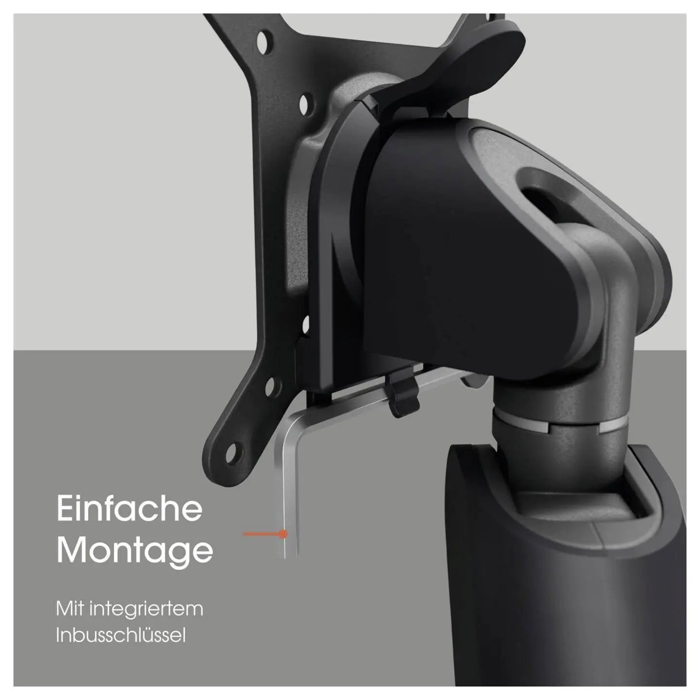B-Ware Vogels Monitor Tischhalterung Monitorarm Momo Motion Plus Schwarz 43 Zoll - 8712285353628