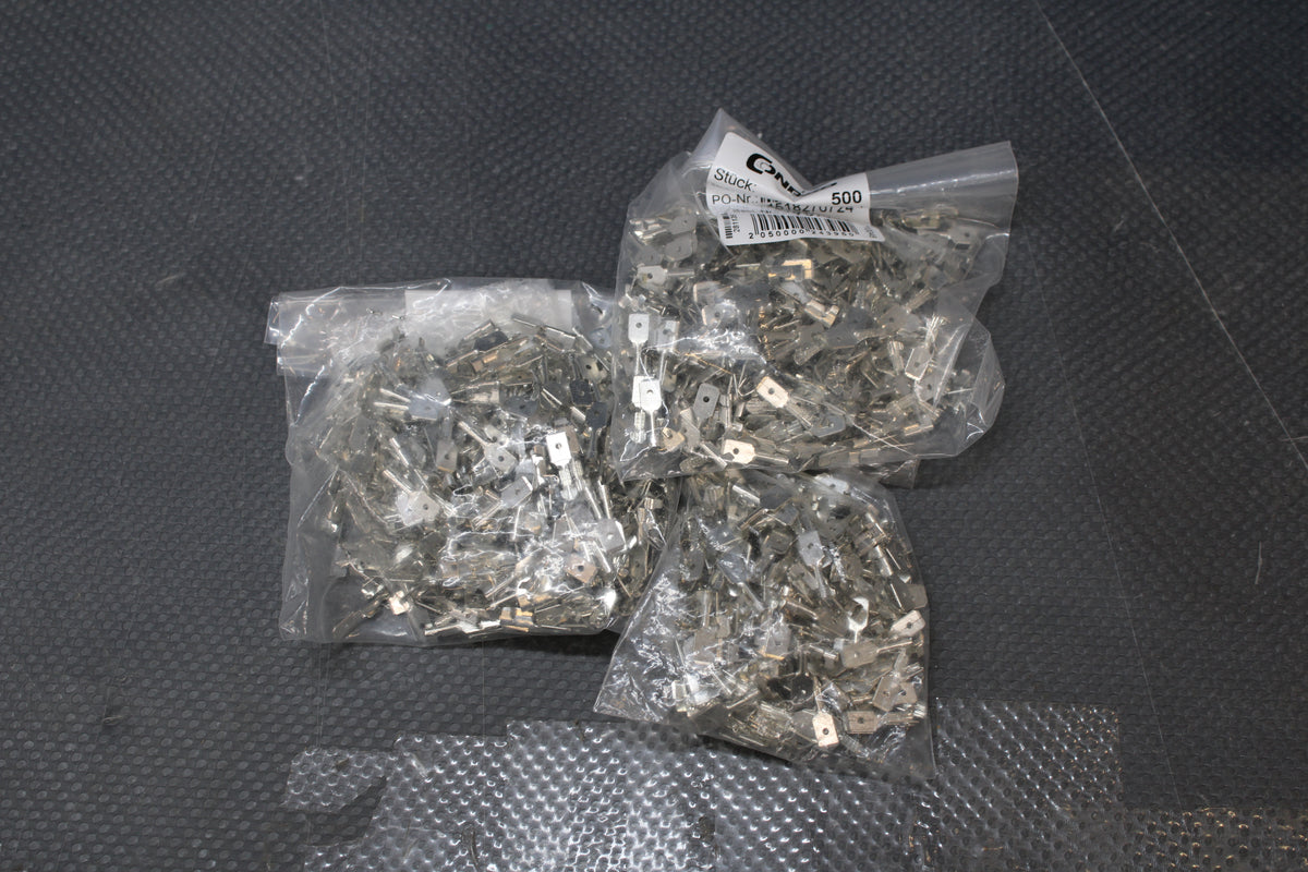 Vogt 3836A.67 Verbindungstechnik Flachstecker Steckbreite: 6.3 mm 1000 STÜCK - 2050000243950
