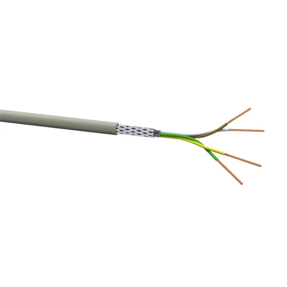 B-Ware Voka Steuerleitung Steuerkabel Li Ycy Kabelwerk Kieselgrau Ral 7032 100 M Paarig - 2050009091019