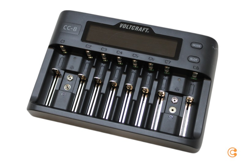 Voltcraft Cc 8 Rundzellen Ladegerät Li Ion Li Fe Po Ni Mh Ni Cd A Siehe Text/Foto C-Ware - 4053199993451
