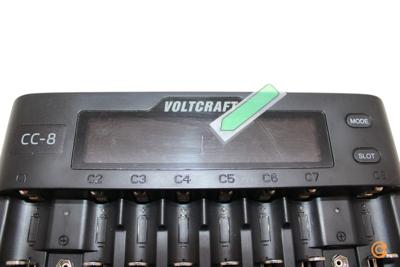 Voltcraft Cc 8 Rundzellen Ladegerät Li Ion Li Fe Po Ni Mh Ni Cd A Siehe Text/Foto C-Ware - 4053199993451