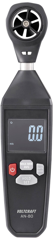 B-Ware Voltcraft An 80 Anemometer 0.3 Bis 30 M/S Umwelt Messgeräte Messgerät Gerät - 4064161229485